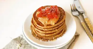Sağlıklı Yulaf Ezmeli Pankek Tarifi