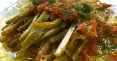 Zeytinyağlı Dizme Taze Fasulye Tarifi