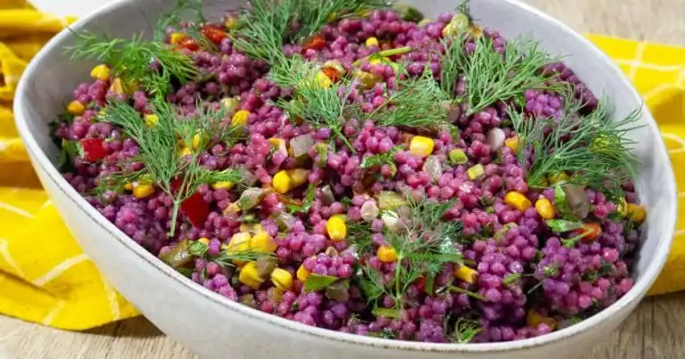 Renkli ve Lezzetli Şalgamlı Kuskus Salatası Tarifi