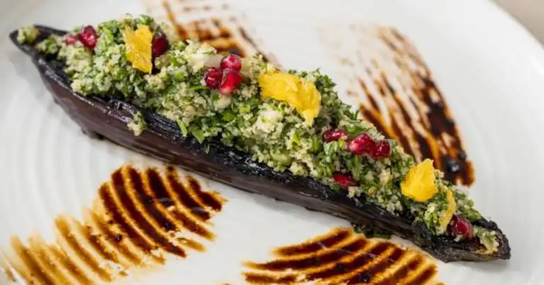 Asya Usulü Patlıcanlı Tabule Tarifi