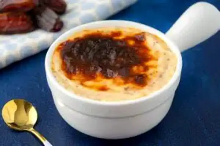 Nefis Bademli Yanık Muhallebi Tarifi