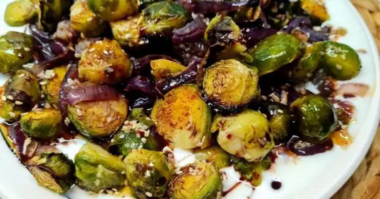 Fırında Brüksel Lahanası Salatası Tarifi