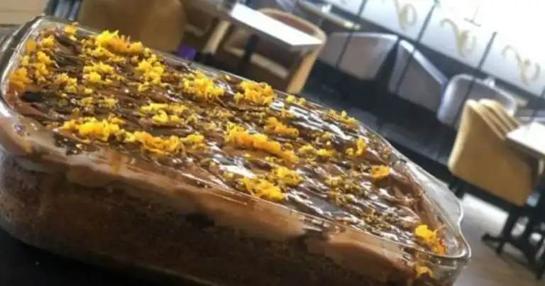 Portakal Aromalı Dolgulu Brownie Tarifi