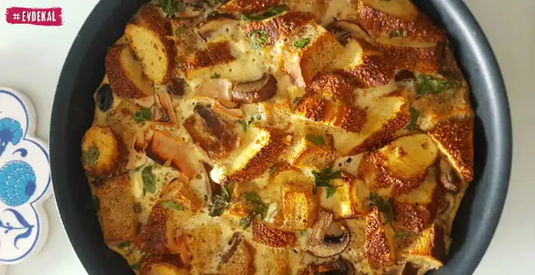 Doyurucu Simitli Omlet Tarifi
