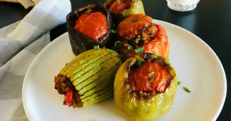 Nefis Fırında Sebze Dolma Tarifi