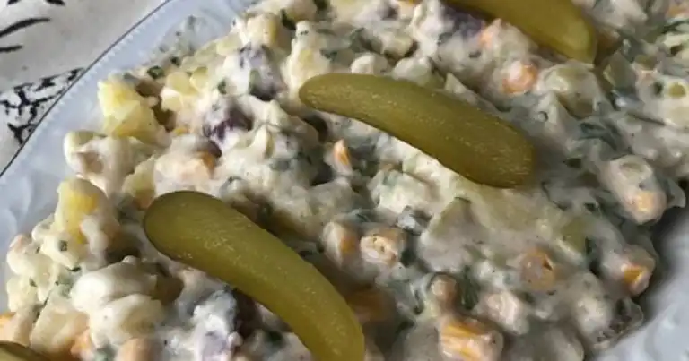 Nefis Hardal Soslu Patates Salatası Tarifi