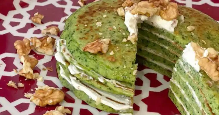 Sağlıklı ve Lezzetli Ispanaklı Pankek Tarifi
