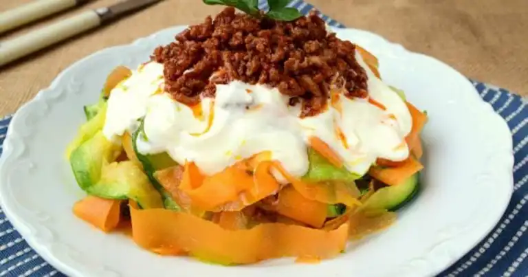 Sağlıklı Kabak ve Havuç Spagetti Tarifi