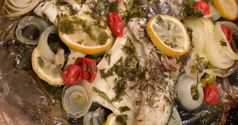 Kağıtta Pişen Ekşili Levrek Fileto Tarifi