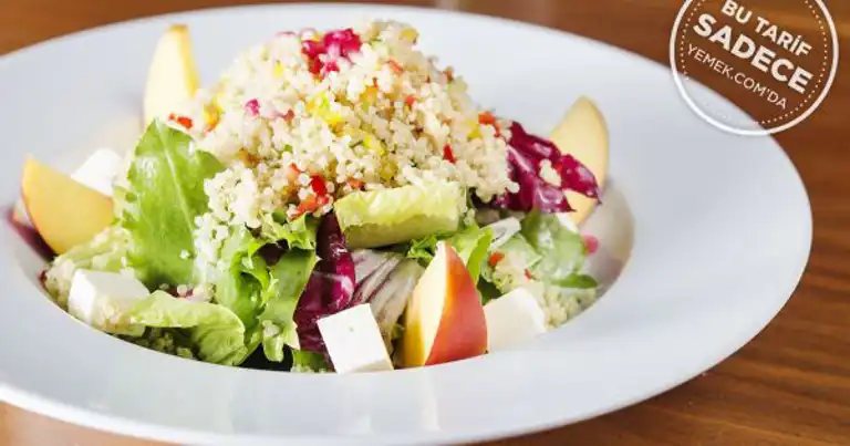 Sağlıklı Keçi Peynirli Kinoa Salatası Tarifi