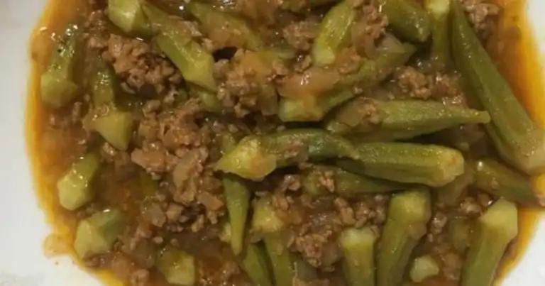 Nefis Kıymalı Bamya Tarifi