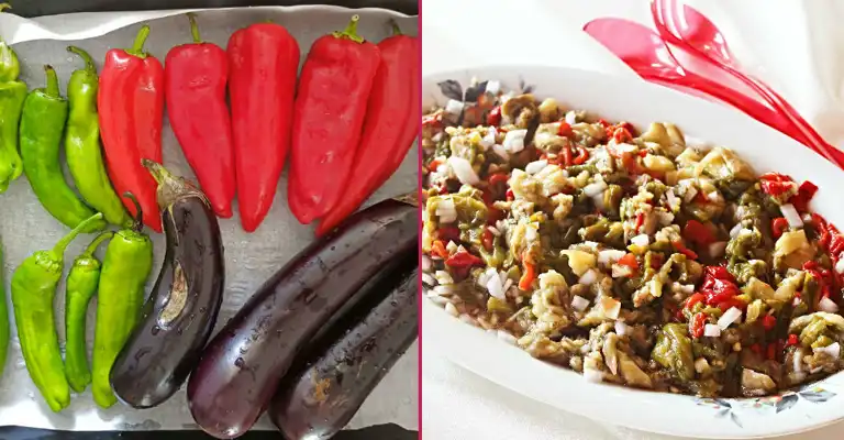 Nefis Közlenmiş Sebze Salatası Tarifi