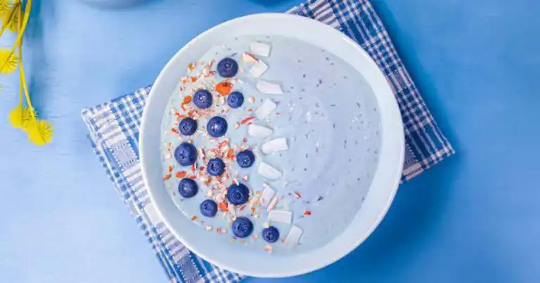 Nefis Muzlu Yaban Mersinli Smoothie Bowl Tarifi