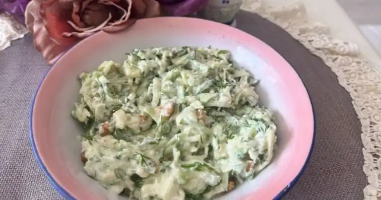 Pratik Peynirli Kabak Mezesi Tarifi