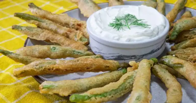 Çıtır Sodalı Taze Fasulye Kızartması Tarifi