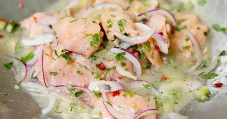 Lezzetli Somon Ceviche Tarifi