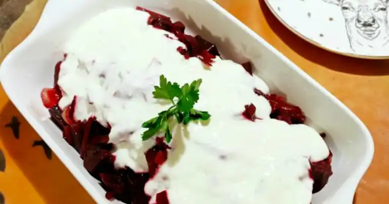 Nefis Yoğurtlu Pancar Kavurması Tarifi