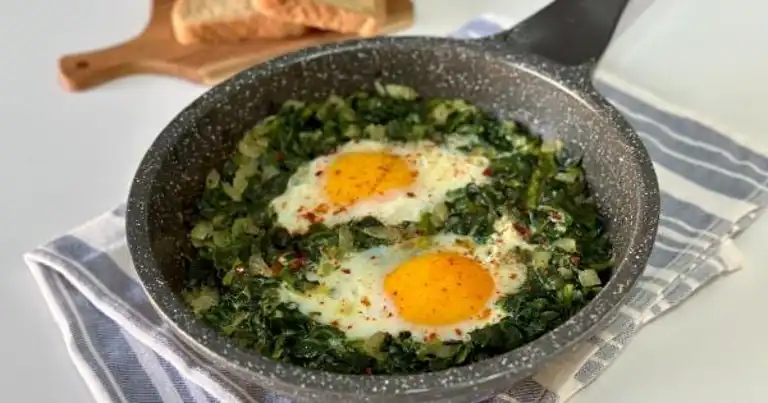 Sağlıklı ve Lezzetli Yumurtalı Ispanak Tarifi