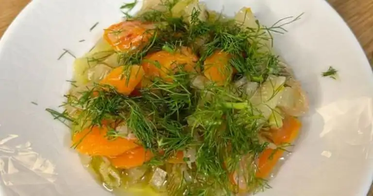 Aromatik Zeytinyağlı Rezene Tarifi